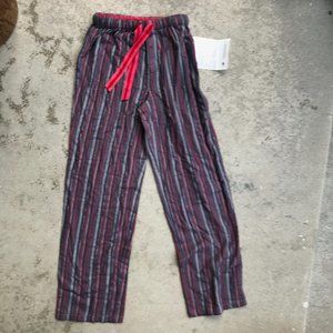 Striped Flannel Lounge Pants NWOT